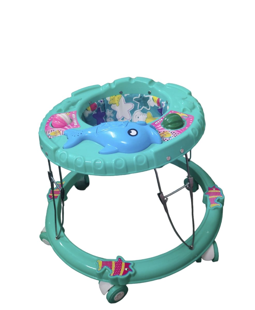 Maanit Dolphin Musical 3-in-1 Walker (Green)
