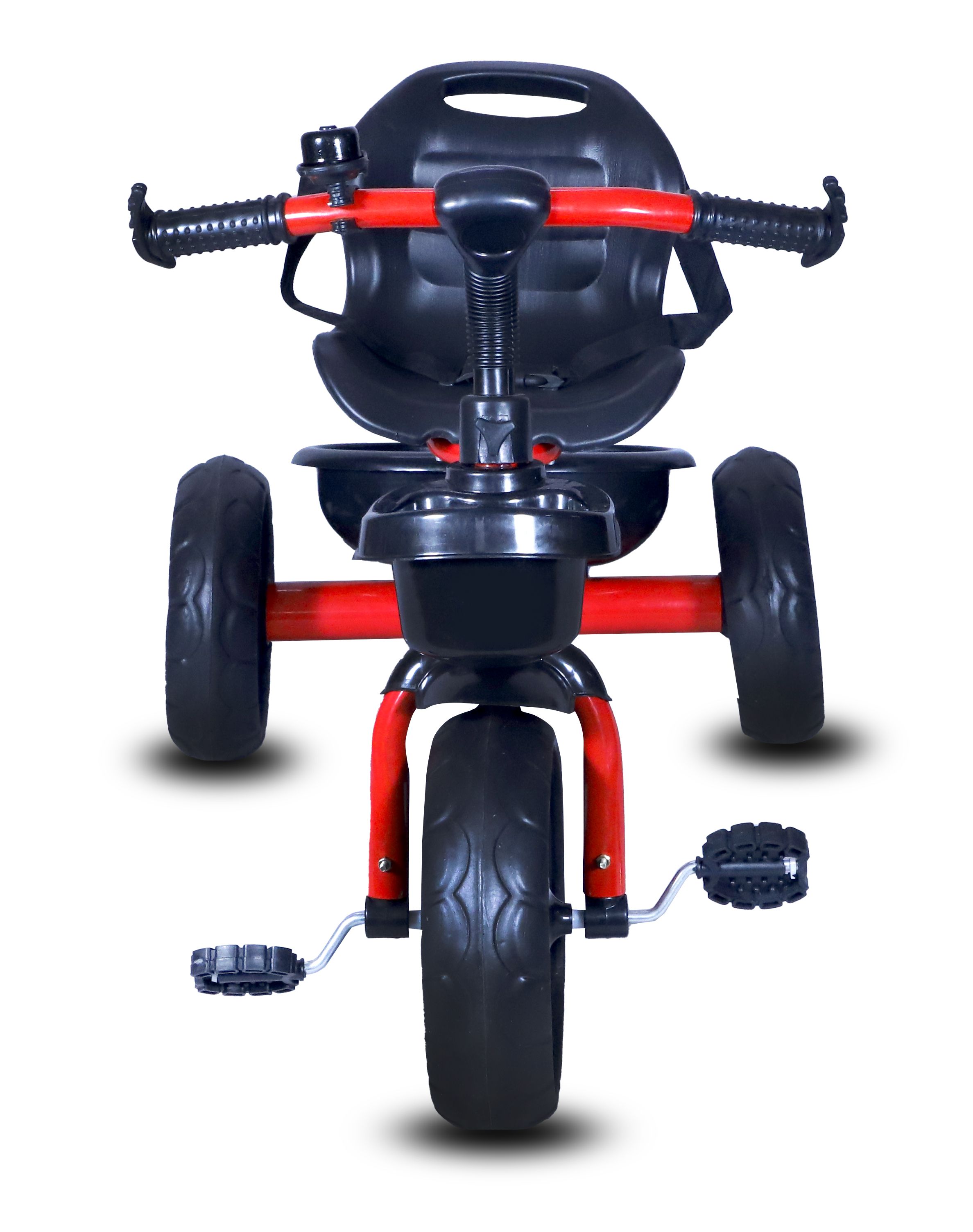 Maanit Tricycle With Dual Storage Basket for Kids|Boys|Girls Age Group 2 to 5 Years Model_103_Stylish Comfort Tricycle (Red)