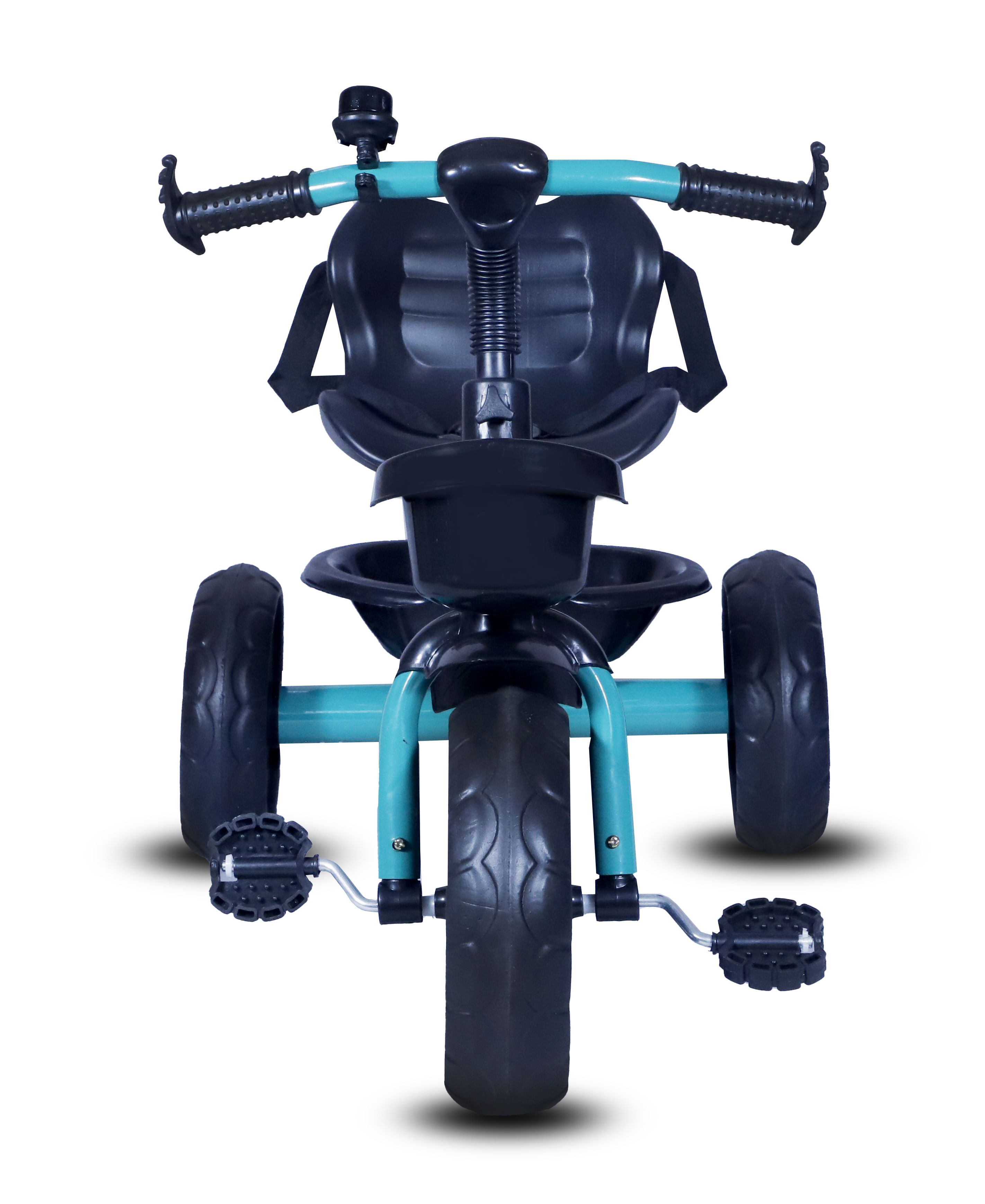 Maanit Tricycle With Dual Storage Basket for Kids|Boys|Girls Age Group 2 to 5 Years Model_103_Stylish Comfort Tricycle (Green)