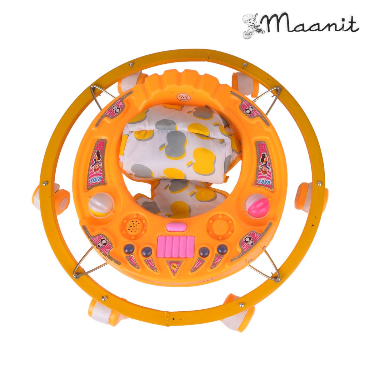 Maanit Avenger Musical 3-in-1 Walker (Yellow)