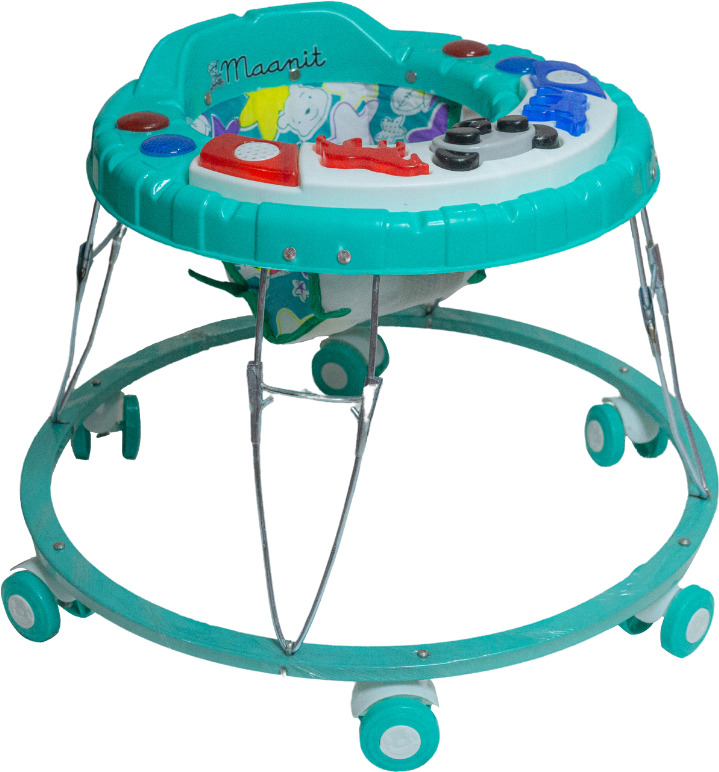 Maanit Capsule Panda Musical Activity Walker (Green)
