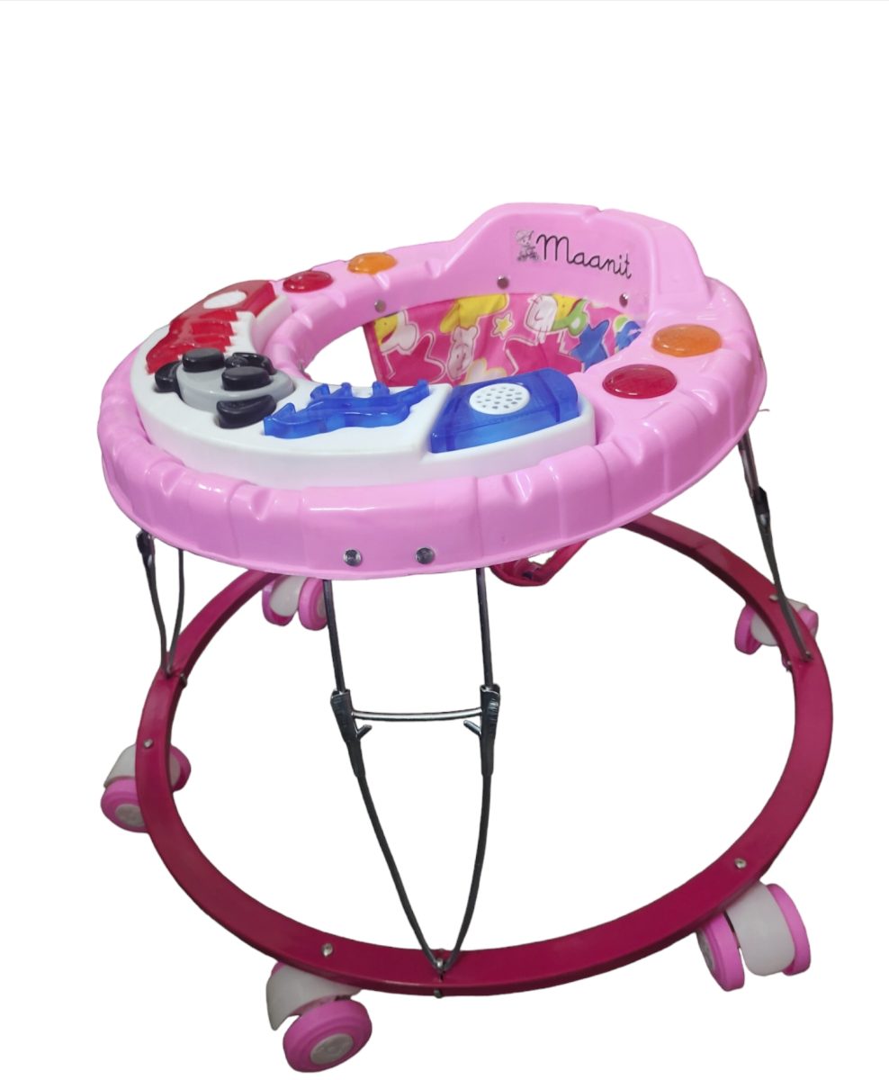 Maanit Capsule Panda Musical 2-in-1 Walker (Pink)