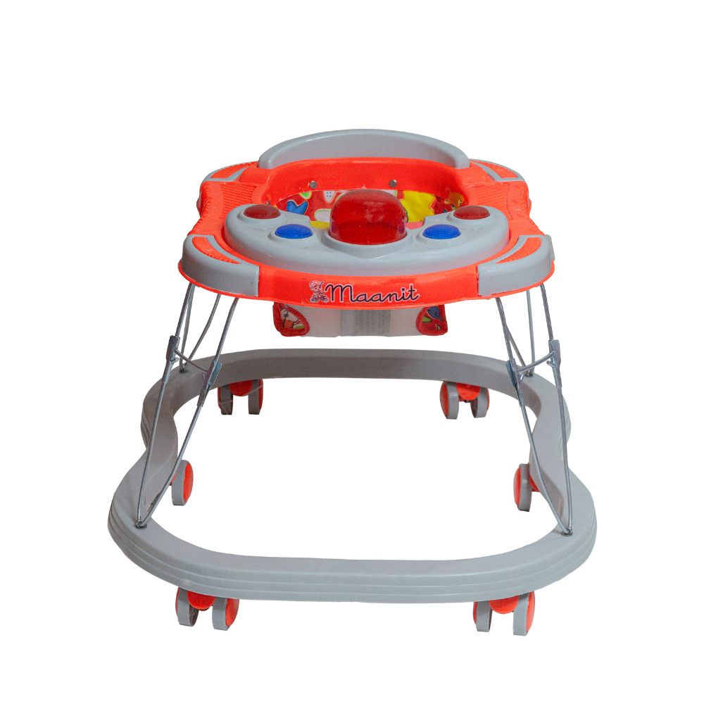 Maanit Piano Musical 3-in-1 Walker (Red)